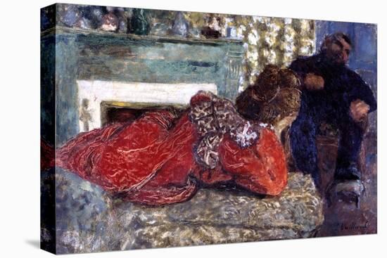 The Dressing Gown, 1897-Edouard Vuillard-Premier Image Canvas