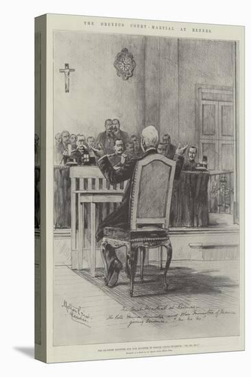 The Dreyfus Court-Martial at Rennes-Melton Prior-Premier Image Canvas