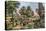 The Drive, Central Park, 1862-Currier & Ives-Premier Image Canvas