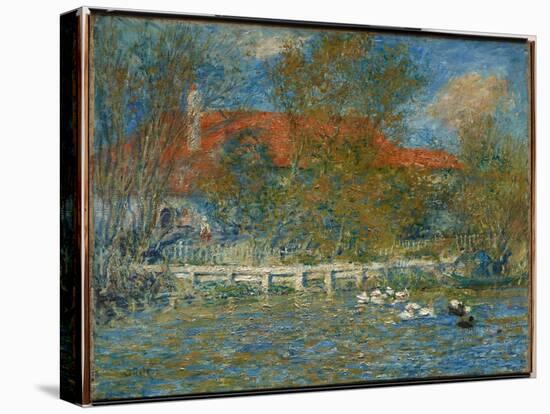 The Duck Pond, 1873 (Oil on Canvas)-Pierre Auguste Renoir-Premier Image Canvas