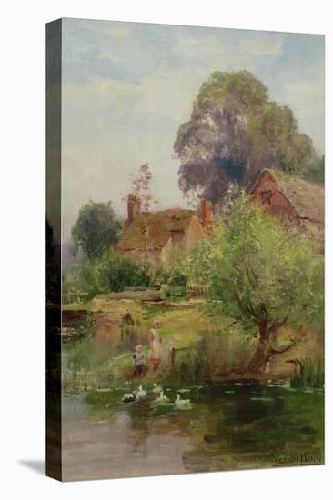 The Duck Pond-Henry John Yeend King-Premier Image Canvas
