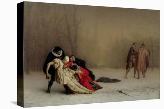 The Duel after the Masquerade, 1857-59-Jean Leon Gerome-Premier Image Canvas