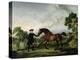 The Duke of Ancaster's Bay Stallion "Blank," Held by a Groom, circa 1762-5-George Stubbs-Premier Image Canvas