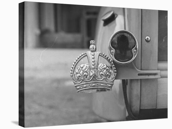 The Duke of Windsor Has No License Plate, Only a Royal Crown Emblem-David Scherman-Premier Image Canvas