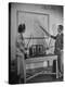 The Duke of Windsor Showing His Wife an Island on the Map-David Scherman-Premier Image Canvas