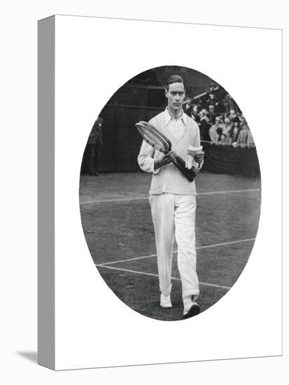 The Duke of York as a Competitor in the Men's Doubles at Wimbledon, 1926-null-Premier Image Canvas