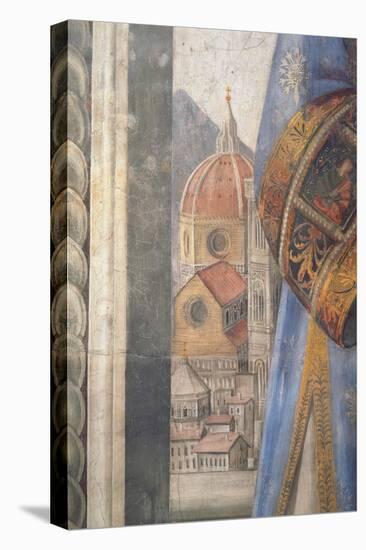 The Duomo, Detail from the Fresco in the Sala Dei Gigli, C1470 (Fresco)-Domenico Ghirlandaio-Premier Image Canvas