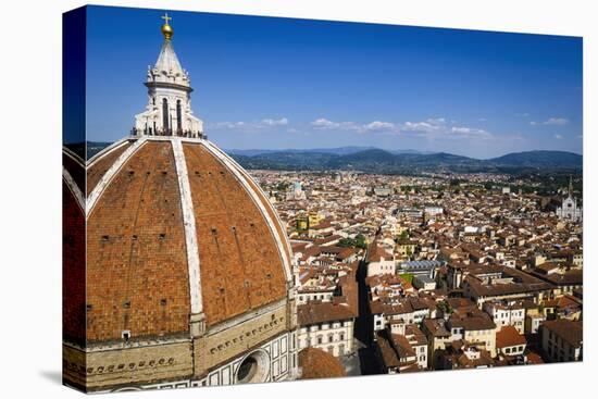 The Duomo dome from Giotto's Bell Tower, Florence, Tuscany, Italy-Russ Bishop-Premier Image Canvas