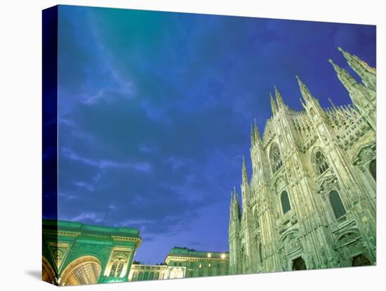 The Duomo, Lombardia, Milan, Italy-Walter Bibikow-Premier Image Canvas