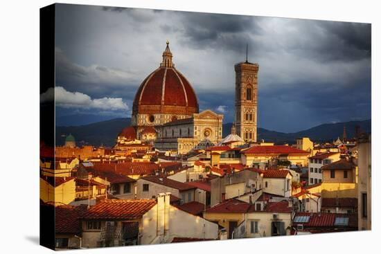 The Duomo of Florence with Evening Light-Terry Eggers-Premier Image Canvas