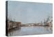 The Dutch Dock, Dunkirk, 1889 (Oil on Canvas)-Eugene Louis Boudin-Premier Image Canvas