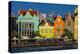 The Dutch Houses at Sint Annabaai in Willemstad, UNESCO Site, Curacao, ABC Is, Netherlands Antilles-Michael Runkel-Premier Image Canvas