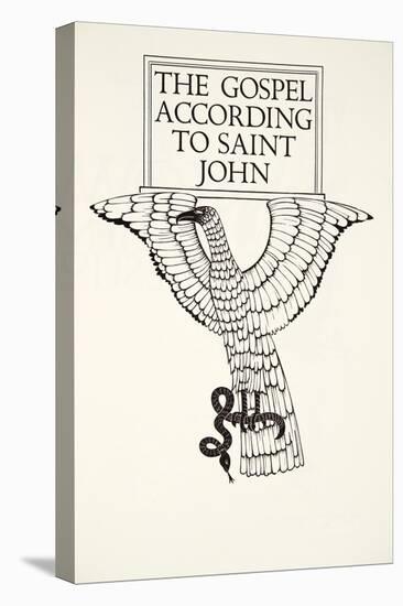 The Eagle of St.John, 1931-Eric Gill-Premier Image Canvas