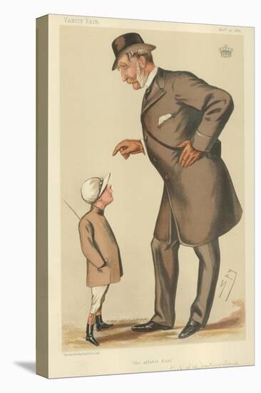 The Earl of Westmoreland, the Affable Earl, 10 November 1883, Vanity Fair Cartoon-Sir Leslie Ward-Premier Image Canvas