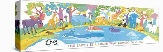 The Earth is a House-Cheryl Piperberg-Stretched Canvas