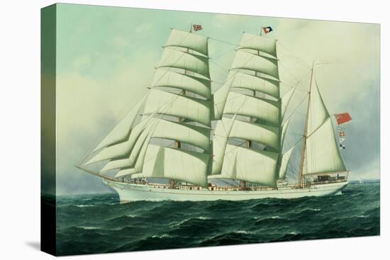 The East African in Full Sail-Antonio Jacobsen-Premier Image Canvas
