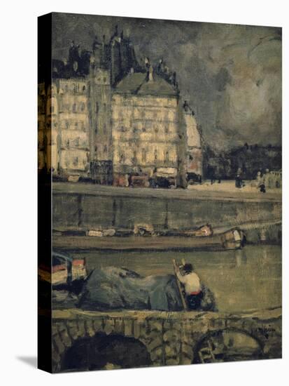 The Edges of the Seine, Paris, (1880-1924)-James Wilson Morrice-Premier Image Canvas