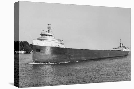 The Edmund Fitzgerald Sailing-null-Premier Image Canvas