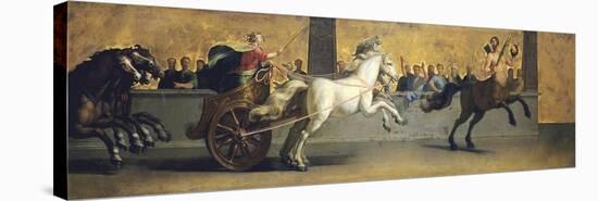 The Education of Achilles: Chariot Racing, Mid-Late 17th Century-Jean-Baptiste de Champaigne-Premier Image Canvas