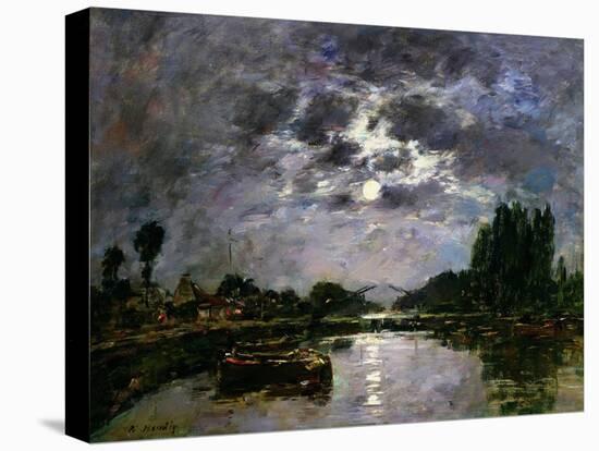 The Effect of the Moon, 1891-Eugène Boudin-Premier Image Canvas