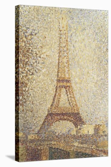 The Eiffel Tower, 1892-Georges Seurat-Stretched Canvas