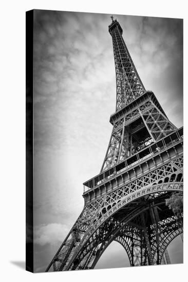 The Eiffel Tower In Paris-Giancarlo Liguori-Stretched Canvas