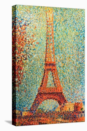 The Eiffel Tower-Georges Seurat-Stretched Canvas