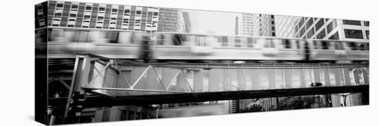 The El Elevated Train Chicago Il-null-Premier Image Canvas