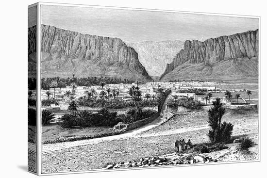 The El-Kantara Gorge, Tunisia, 1895-Armand Kohl-Premier Image Canvas