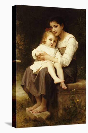 The Eldest Sister, 1886-William Adolphe Bouguereau-Premier Image Canvas