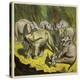 The Elephant That Lost its Tail-Ernest Henry Griset-Premier Image Canvas
