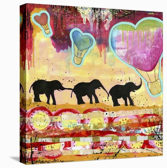 The Elephant Walk-Jennifer McCully-Premier Image Canvas