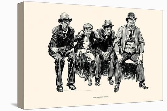 The Eleventh Inning-Charles Dana Gibson-Stretched Canvas