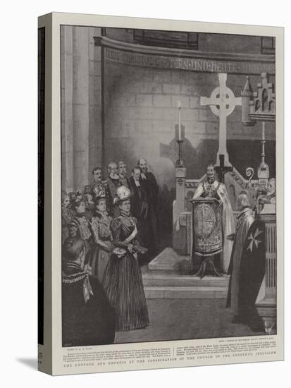 The Emperor and Empress at the Consecration of the Church of the Redeemer, Jerusalem-Henry Marriott Paget-Premier Image Canvas