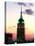 The Empire State Building Illuminated at Night-null-Premier Image Canvas