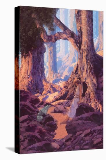 The Enchanted Prince-Maxfield Parrish-Stretched Canvas