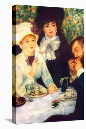 The End of the Breakfast-Pierre-Auguste Renoir-Stretched Canvas