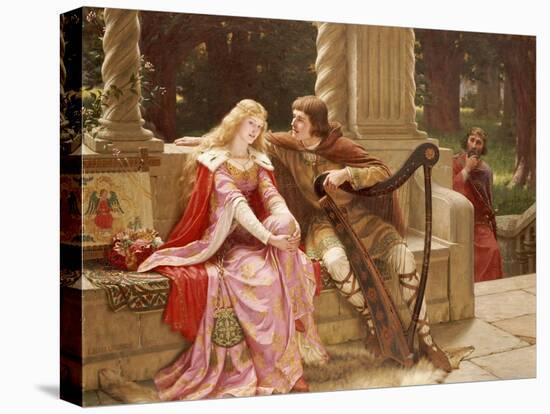 The End of the Song, 1902-Edmund Blair Leighton-Premier Image Canvas