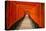 The Endless Red Gates of Kyoto's Fushimi Inari Shrine, Kyoto, Japan, Asia-Michael Runkel-Premier Image Canvas