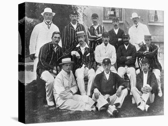 The England Test Cricket XI at Lord's, London, 1899-Hawkins & Co-Premier Image Canvas