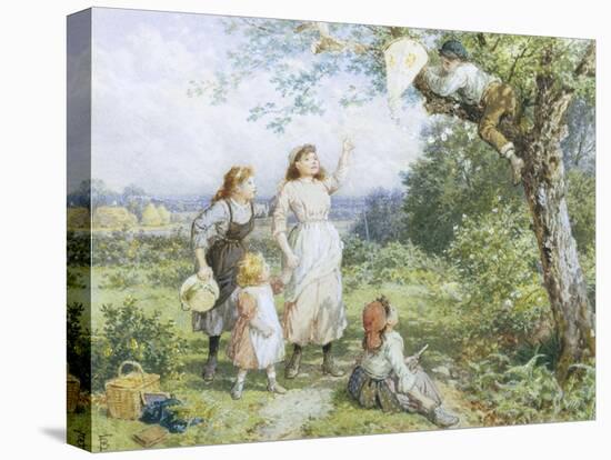 The Entangled Kite-Myles Birket Foster-Premier Image Canvas