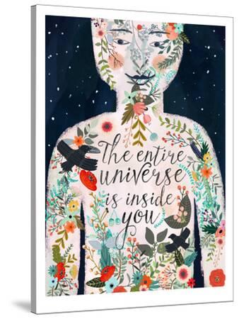 'The Entire Universe 2' Stretched Canvas Print - Mia Charro | Art.com