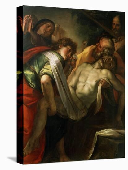 The Entombment of Christ, 1620S-Giulio Cesare Procaccini-Premier Image Canvas