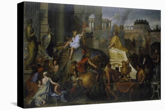 The Entrance of Alexander the Great into Babylon, C. 1673-Charles Le Brun-Premier Image Canvas