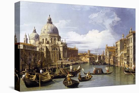 The Entrance to the Grand Canal-Canaletto-Premier Image Canvas