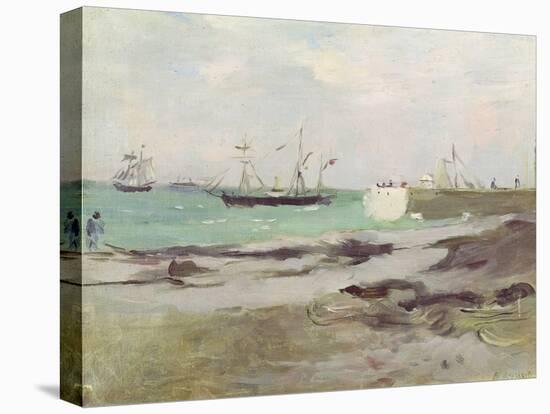 The Entrance to the Port of Boulogne, 1880-Berthe Morisot-Premier Image Canvas