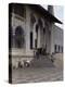 The Entrance to the Yeni-Djami Mosque in Constantinople, 1870-Alberto Pasini-Premier Image Canvas