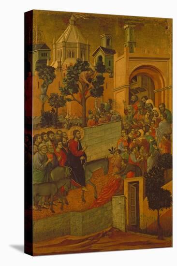 The Entry into Jerusalem, 1308-11-Duccio di Buoninsegna-Premier Image Canvas