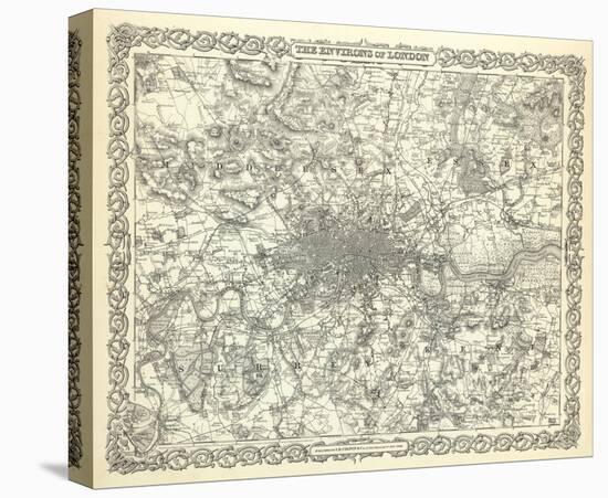 The Environs of London, c.1856-G^ W^ Colton-Stretched Canvas