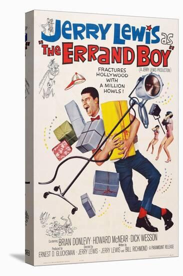The Errand Boy, Jerry Lewis, 1961-null-Stretched Canvas